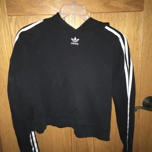 Adidas cropped hoodie